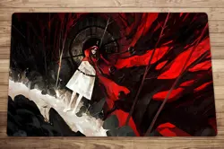 Curse of Hospitality Trading Card Game MTG Playmat TCG CCG Mat Free Bag - Image 1