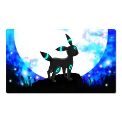Umbreon Board Gamecartoon Table Playmat TCG CCG Pad Trading Card Game Mat & Bag - Image 1
