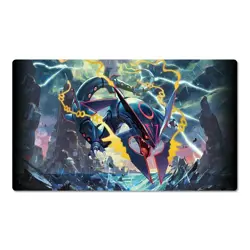 Mega Rayquaza Board Gamecartoon Table Playmat PTCG TCG CCG Pad Card Games Mat - Image 1