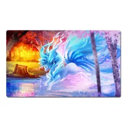 Alola Ninetales Board Gamecartoon Table Playmat PTCG TCG CCG Pad Card Games Mat - Image 1
