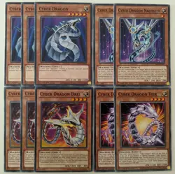 YuGiOh 43 Card Cyber Dragon Deck with 9 Card Extra Deck - Image 2