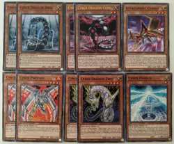 YuGiOh 43 Card Cyber Dragon Deck with 9 Card Extra Deck - Image 3