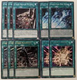 YuGiOh 43 Card Cyber Dragon Deck with 9 Card Extra Deck - Image 4