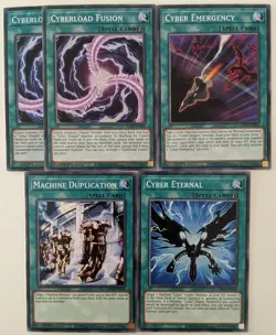 YuGiOh 43 Card Cyber Dragon Deck with 9 Card Extra Deck - Image 5