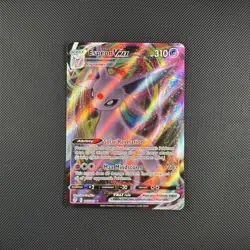 Pokemon TCG Evolving Skies Espeon VMAX 065/203 Full Art Ultra Rare Card LP - Image 1