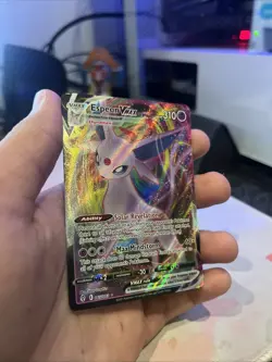 Pokemon TCG Evolving Skies Espeon VMAX 065/203 Full Art Ultra Rare Card - Image 3