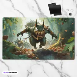Chatterfang Playmat – 24"x14" MTG Commander Card Squirrel Mat for Magic Players - Image 1