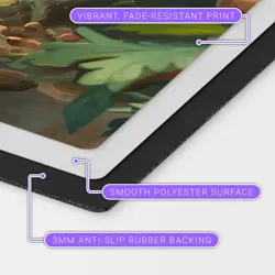 Chatterfang Playmat – 24"x14" MTG Commander Card Squirrel Mat for Magic Players - Image 3