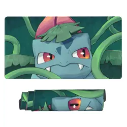 Ivysaur - Board Gamecartoon Playmat Games Mousepad Play Mat of TCG 2479 - Image 1