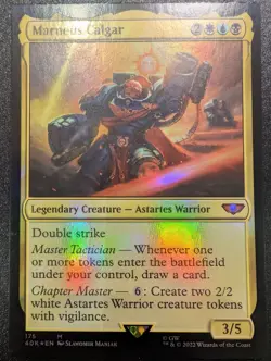 Marneus Calgar - Universes Beyond: Warhammer 40,000 (40K) MTG Foil Card - Image 1