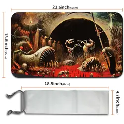 DAMNATION - Board Game MTG Playmat Magic The Gathering Playmat Size 60X35CM - Image 5