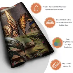 SLIVERS-PLAYING-POKER - Board Game MTG Playmat Magic The Gathering Playmat - Image 5