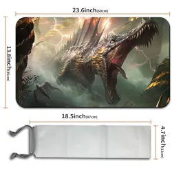 Elder Dinosaur - Magic The Gathering MTG Playmat TCG CCG MTG Playmat - Image 2