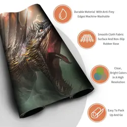 Elder Dinosaur - Magic The Gathering MTG Playmat TCG CCG MTG Playmat - Image 3