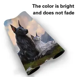 RIN AND SERI, INSEPARABLE- Board Game MTG Playmat Games Mousepad Play Mat of TCG - Image 3