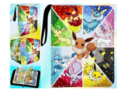 4-Pocket 400-Card Binder Album PU Leather TCG MTG Sports Game Card Storage - Image 5