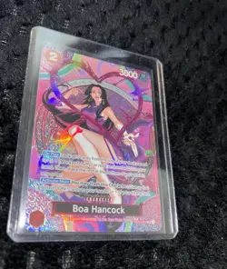 Bandai One Piece Card Game Boa Hancock OP02-014 The Paramount War SP Foil - Image 1