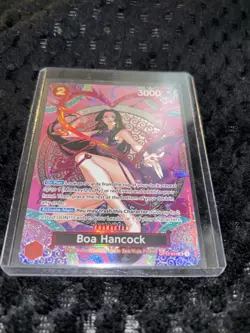 Bandai One Piece Card Game Boa Hancock OP02-014 The Paramount War SP Foil - Image 2