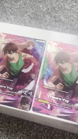 4x Gundam TCG Card Game Heero Yuy Alt Art ST02-010 C+ Premium Accessory PB01 - Image 2
