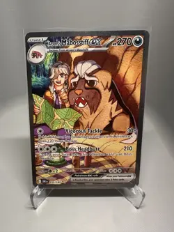 Arvens Mabosstiff Ex 235/182 Destined Rivals Special Illustration Rare Pokemon - Image 1