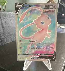 Pokemon TCG Mew V 250/264 Fusion Strike Full Art Holo Ultra Rare English - Image 1
