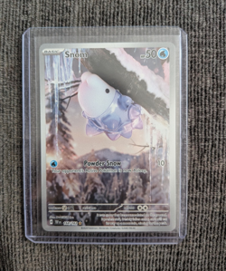 Snom 168/162 Sv05 Temporal Forces Illustration Rare Holo Pokemon TCG English - Image 1