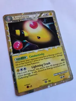 Ampharos Prime 105/123 HeartGold & SoulSilver Holo NM - Image 4