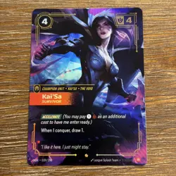Kai’Sa Survivor 039/298 Riftbound Origins holo foil - Image 1