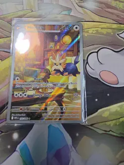 Pokemon TCG Herdier White Flare Illustration Rare Card 155/086 NM - Image 1