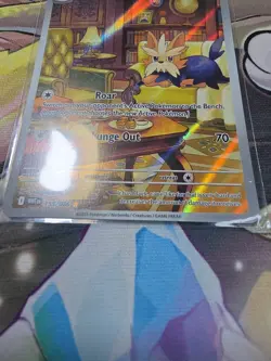 Pokemon TCG Herdier White Flare Illustration Rare Card 155/086 NM - Image 2