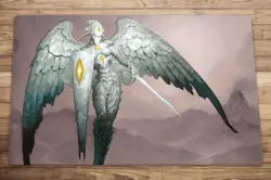 Platinum Angel Trading Card Game MTG Playmat TCG CCG Mat Free Bag - Image 1