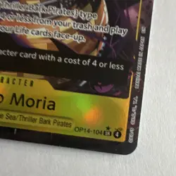 Bandai One Piece Card Game Gecko Moria OP14-104 SR Eng Foil Special P10000 C8 - Image 3