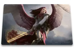 Archangel of Thune - Board Game MTG Duel Playmat Of TCG With Card Zones Free Bag - Image 1