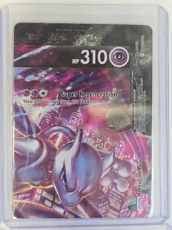 Pokemon TCG Mewtwo V-UNION 4-Card Holo Promo Set SWSH159-162 English - Image 2