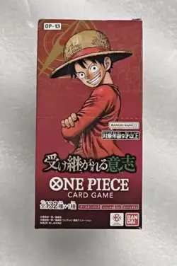 One Piece Card Game OP-13 Inherited Will Booster Box Japanese Sealed - Image 1
