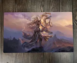 Serra the Benevolent MTG Table Playmat Trading Card Game Mat TCG CCG Mouse Pad - Image 1