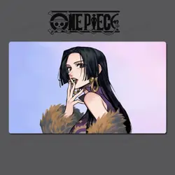 Boa Hancock O-P Table Playmat OPCG TCG CCG Mouse Pad Trading Card Game Mat & Bag - Image 1