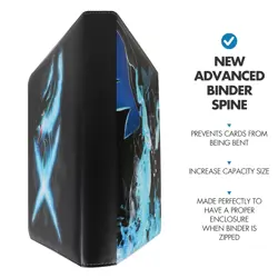 900 Card Pocket Binder 9 Pockets Trading Cards Album Folder - Super Charizard X - Image 3