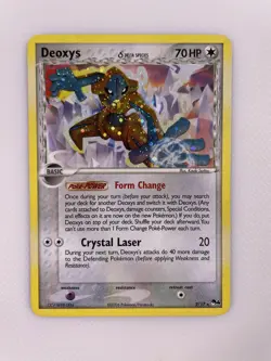 Pokemon TCG Deoxys Delta Species Holo Foil 2/17 POP Series 4 2006 Nintendo EX - Image 1