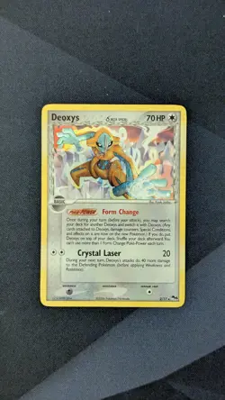 Pokemon TCG Deoxys (Normal Forme Delta Species) 2/17 POP Series 4 Holo Rare - Image 1