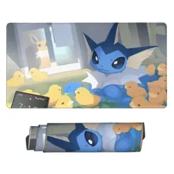 Vaporeon - Board Card Gamecartoon Playmat Game Mousepad Play Mat of TCG 2251 - Image 1