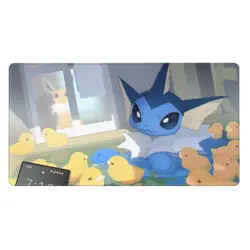 Vaporeon - Board Card Gamecartoon Playmat Game Mousepad Play Mat of TCG 2251 - Image 2