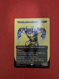 Wizards of the Coast MTG Wolverine, Fierce Fighter Marvel 0378 Rare Foil EN - Image 2