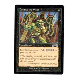 Culling the Weak - Exodus Regular ~LP~ Magic The Gathering MTG - Image 1