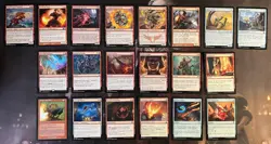 MtG Custom Commander / EDH Mono Red Control - Etali, Primal Storm - Bracket 2 - Image 4