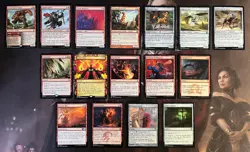 MtG Custom Commander / EDH Mono Red Control - Etali, Primal Storm - Bracket 2 - Image 5