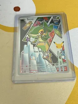 Pokemon TCG First Partners Series 2 Snivy MEP049 Black Star Promo - Image 1