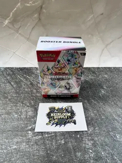 Pokemon TCG: Scarlet and Violet Prismatic Evolutions Booster Bundle (6 Packs) - Image 1