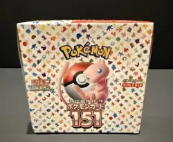 Pokemon TCG Scarlet Violet 151 BOOSTER BOX Factory Sealed Japanese #& - Image 1
