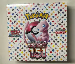 Pokemon 151 sv2a Japanese Scarlet & Violet Booster Box - NEW Sealed #& - Image 3